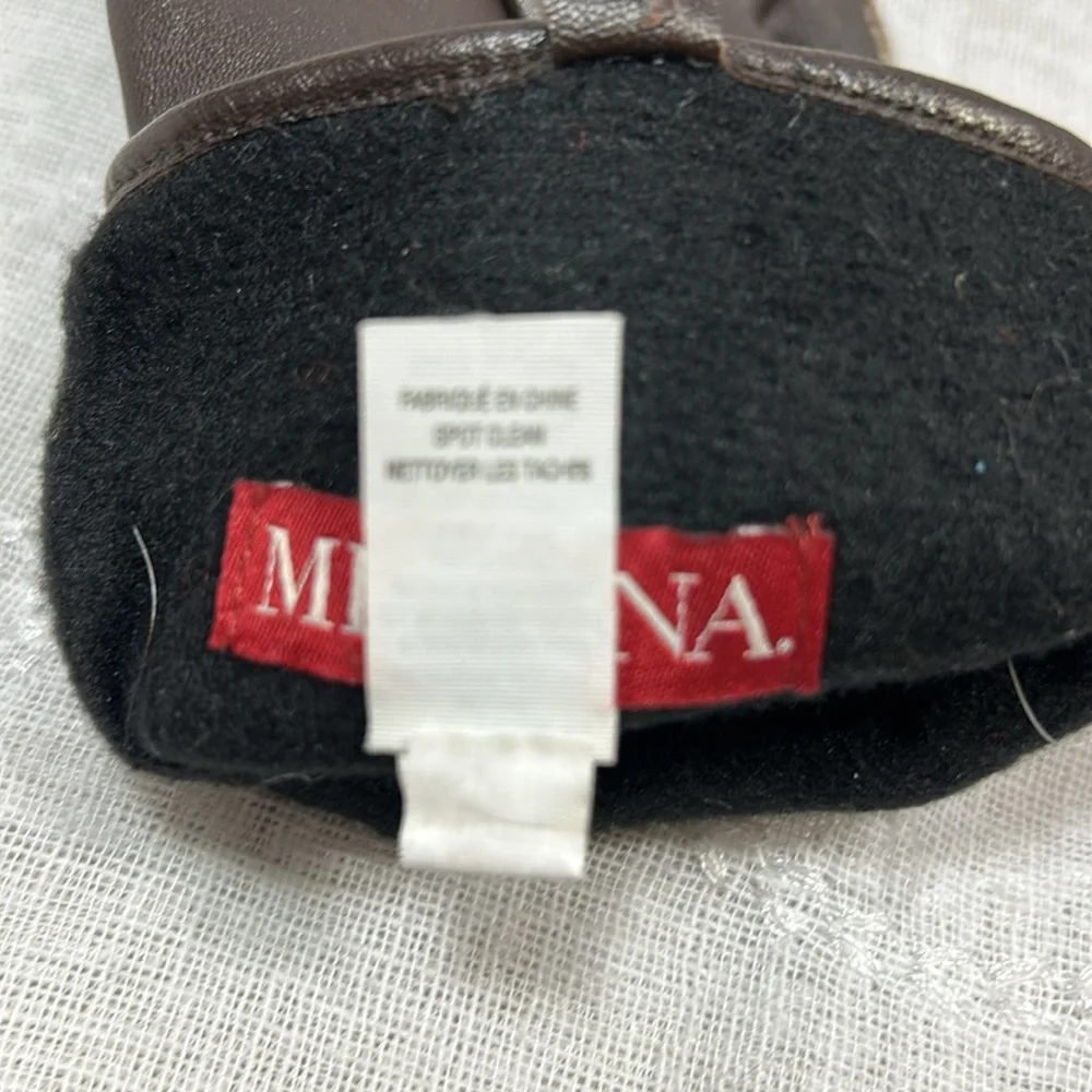 NWOT Merona sheep leather lined gloves
